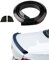 Flaconi Auto Heckspoiler, Schwarz, Kohlefaser, Gummi, Universal