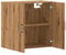 vidaXL Wandschrank Artisan-Eiche 60x31x60 cm Holzwerkstoff, Schrank, Hängeschrank, wandmontierter Vitrinenschrank, Aufbewahrungsschrank