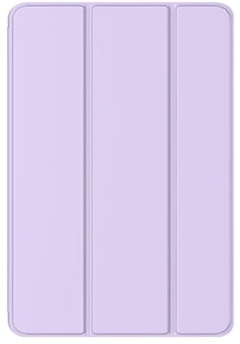 Cover with Soft TPU Back, Auto Wake/Sleep, Also for Sony TCL- Light Purple