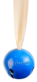 Purgano Montessori Spieltrapez Anhänger Hängeglöckchen, klarer Klang, Greifspielzeug aus Buchenholz & Baumwolle für Spielbogen, Babygym Zubehör