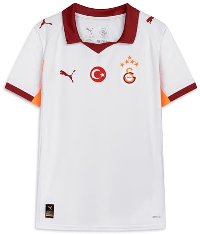PUMA Galatasaray Istanbul w/o Sponsor Trikot Away 2025/2026 Kids Weiß Kinder