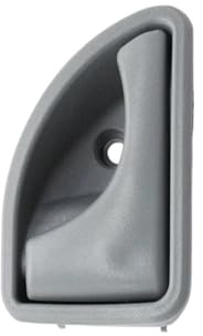 Poignée Porte Intérieure Poignée De Porte Intérieure De Voiture 1 Paire POUR Kangoo POUR Twingo 1997 – 2003 1 Paire, Bouton Avant Gauche Droit OEM : 8200247802 82002478 Tirette Porte(Gray left)