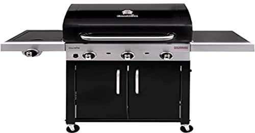 Char-Broil 140743 Performance Series™ 340B - 3 Burner Gas Barbecue Grill with TRU-Infrared™ technology, Black Finish.