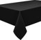 Home Direct Qualitäts Tischdecke Textil Eckig 140 x 200 cm, Farbe wählbar Schwarz