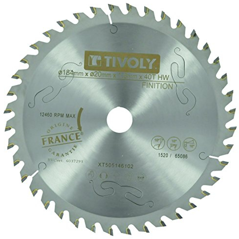 Tivoly XT505146103 Lame de Scie Circulaire Acier 190 cm