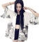 G-LIKE Japanische Kimonos Damen Kleiung - Traditionell Haori Kostüm Robe Tokio Harajuku Drachen Muster Antik Jacke Nachthemd Bademantel Nachtwäsche (Weiß)