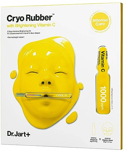 Dr. Jart+ Cryo Rubber: Vitamin C Brightening Mask - Aufhellende Koreanische Gesichtsmaske