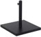 Outsunny Base para Sombrilla de Jardín Peso Neto 18 kg Soporte Pie para Parasol Apto para Postes de Ø35mm/Ø38mm/Ø48mm para Jardín Patio Negro 45x45x39 cm