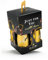 JustBe Geschenkset | Piccolo frizzante l Prickelnde Premium Piccolo Wein Geschenkbox | Aperitif Sekt Mitbringsel 4 x 0,2l (Gold S)