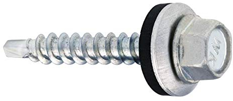 Trapezblech Schrauben Bohrschrauben Dach Fassadenschrauben 4,8x70mm 200 Stück - verzinkt