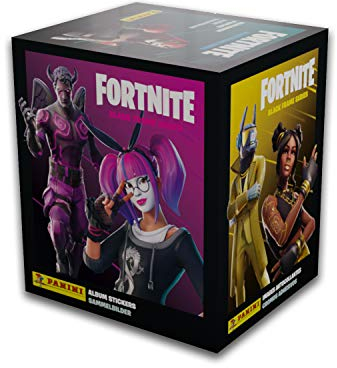 Panini Fortnite Black Frame Series Aufkleber-Kollektion, 50 Stück