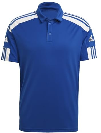 adidas Herren Squadra 21 Polo Shirt, Royal Blue / White, M