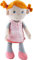 HABA 305815 Kuschelpuppe Juna - Weiche Stoffpuppe, für Babys ab 6 Monaten, Geburt oder Taufe