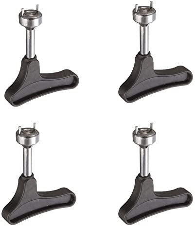 Yuemuop 4 Piezas Llave de Clavos de Golf, Herramienta para Quitar Tacos de Golf, Llave Tacos Zapatos Golf para Zapatos de Golf