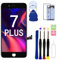 SIMDOG for iPhone 7 Plus Screen Replacement Kit,5.5 Inch 3D Touch LCD Digitizer Display for iPhone 7 Plus,with Repair Tools Kit (Black)