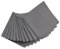 Calicot Silberne filigrane 100% Baumwolle, weich und bequem, wiederverwendbar, Set mit 12 Servietten, perfekt für Familienessen, Hochzeiten, Cocktails, Zuhause (50,8 x 50,8 cm)