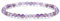 JeweBella 4MM Bracelet Pierre Naturelle en Argent Sterling 925 Perle Bracelet pour Femmes Hommes Bracelet Quartz Rose Amethyste Agate Noir Onyx Hématite Perles Sculptées Stretch Bracelets