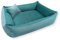 4L Textil Molly Kuscheliges Hundebett kleine Hunde Katzenbett flauschig Katzenkörbchen Katzensofa Katzenkorb waschbar Hundekorb für Welpen Türkis (60x40 cm, Türkis)