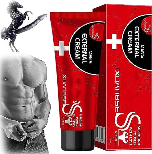Crema esterna da uomo - 2023 nuova crema da massaggio da uomo, Xbs Xuanbse Cream XXXL, crema Vitality Boost, prestazioni potenti ritardate durature per tutta la notte (1 pz)
