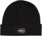Calvin Klein Jeans Herren Strickmütze Mono Logo Beanie mit Patch, Schwarz (Black), Einheitsgröße