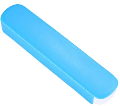 yuwqqoajv Custodia da viaggio leggera per posate per una comoda cena in viaggio con cucchiaio, forchetta, bacchette, posate, custodia in plastica, ampie applicazioni, Blu