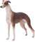 RiToEasysports Braunes Windhund-Hundemodell, Simulation Windhund-Figur, Ornamente, Desktop-Dekoration, Skulptur-Ornament