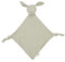Jollein Schmusetuch Baby - Bunny Ears, Olive Green - Schnullertuch - 100% Baumwolle - Schnuffeltuch - Olivgrün