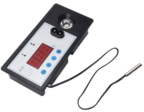 Haofy Controller Automatico per Incubatrice per Uova con Lampada, Presa EU 220 V, Controllo della Temperatura, Facile da Usare per L'incubazione