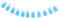 Vaguelly 2 Stk Fotodekoration Latte Art Hängende Verzierung Zum Geburtstag-banner Interessante Fahnen Geburtstagsfotobanner Babyparty-bildbanner Partei Hängende Fahnen Gefühlt