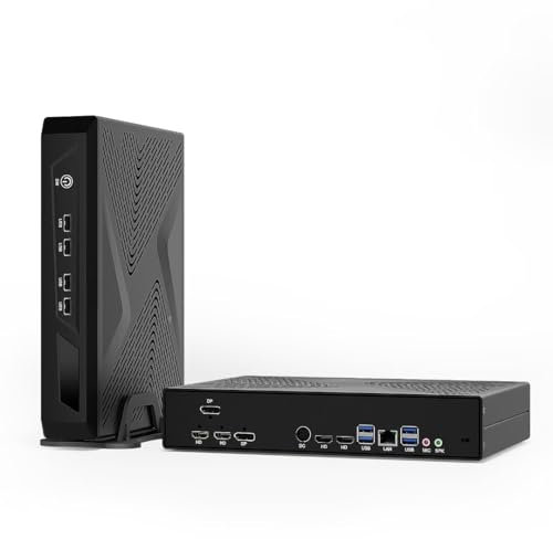 WEIDIAN Gaming Mini PC RTX 3050, Micro Computer Win 11 Pro 11th Gen i7-11700F 32GB RAM 1TB NVME SSD, Mini Computer 8K 2DP 2HD, WiFi6 BT5.2, 8USB, Mini Gaming PC with Graphics Card for Games