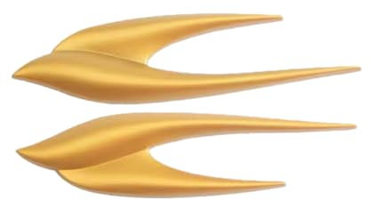 HLGFS Auto Emblem Aufkleber für Toyota C-HR,3D Metall Selbstklebend Logo Badge Abzeichen Zeichen Sticker für Karosserie Motorhaube und Kofferraum Auto deko zubehör,E