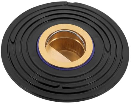 Piletta a Pavimento Antiodore e Antiinsetto Raccoglitore Per La Doccia Dei Cattura Doccia Convertitore Vasca Schermo Per Per Scarico Doccia Rame Black Uonlytech