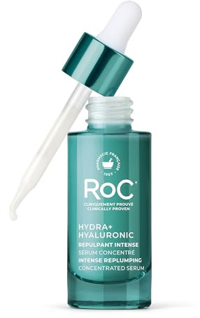 RoC Hydra+ Serum – feuchtigkeitsspendende Gesichtspflege | Hyaluronsäure für natürliches Kollagen | 30 ml