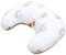 TupTam Baby Stillkissen Klein mit Baumwoll-Bezug, Farbe: Schlafende Baby Tiere/Beige