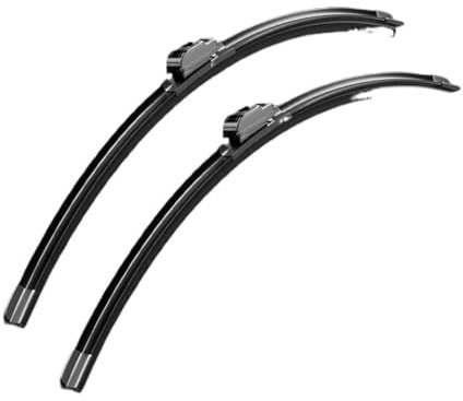 Scheibenwischer Wischblatt Für Opel Für Insignia AB 2008-2023 Frontscheibenwischerblätter 2 Stücke Windschutzscheibenfensterzubehör Autmotive Scheibenwischero(B 2017-2023 Black)