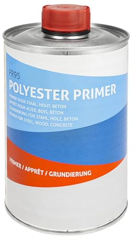 RESION Primaire pour polyester - 5 kg - Monocomposant pour bois, béton, métaux - Adhérence optimale avec résine de stratification polyester