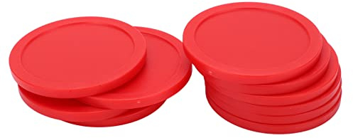 10 Stück 64 mm Eishockey-Tisch-Pucks, runde Ersatz-Tisch-Hockey-Pucks zum Üben und Training