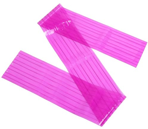 Yardwe Ersatzklappe für Große und Mittlere Hundehütten Wetterfeste Haustierklappe mit Sichtkontakt Isolierende PVC-Klappe zum Selberbauen für Katzenklappen und Hundezwingertüren