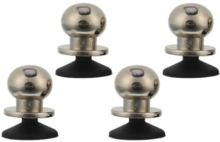 SUPVOX Controller di Gioco per Telefono, 2 Paia, Rame e Silicone, Argento | Joystick Telefono, Ventosa in Silicone, Facile da Staccare, per Tablet e Smartphone