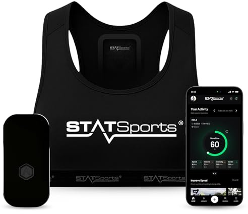 STATSports Academy Fußball GPS Tracker Weste – 24 Metriken, Erwachsene L | 200+ Video-Übungen, Profi-Coaching, Ernährungs- & Erholungstipps, Premier League Masterclasses, Fortschrittsverfolgung
