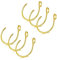 JFORYOU 20G 8mm 6 Stück Fake Nasenpiercing Hoop Fake Nasen Ring Fake Ohr Helix Cartilage Ring