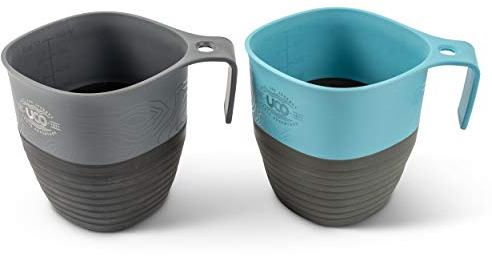 UCO Collapsible Cup for Camping, Backpacking, and Hiking, 12 Ounces (2 Pack)