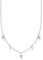 Thomas Sabo Damen Halskette Sterne silber, 925 Sterlingsilber, 40-45 cm Länge
