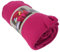Marabella Fleecedecke Polarfleece versch. Unifarben 130x170cm Wohndecke Schlafdecke Decke, Farbe:pink