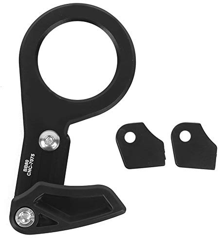 Alomejor Kettenführung Fahrradkettenführung BB Mount Protector Ultraleichtes Single Disk Frame Guard Fahrradzubehör