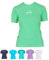 iQ-UV Shirt für Damen Kurzarm Grün L – Rash Guard Schwimmshirt für Damen aus recyceltem Material – UV-Schutz Badeshirt für Frauen zum Schwimmen, oder Sport – funktionales Surf-Shirt für Frauen
