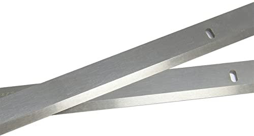 FMingNian 2pcs 319mm HSS Thickness Wood Planer Blade Knife 319x18.2x3.2mm Single Edged For Ryobi ETP1531AK JET JWP-12 GMC MA1931 Corvette 21
