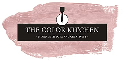 THE COLOR KITCHEN helle Wandfarbe - Malerfarbe für Wohnzimmer und Schlafzimmer - matte Innenfarbe in Rosa - 2,5l Deckfarbe in TCK7008