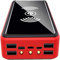 Móvil Portátil Batería Externa Cargador Solar, 100000Mah Power Bank Portátil Inalámbrico con 4 Outputs Power Bank con USB C Carga Rápida para 99% De Los Dispositivos USB del Mercado,100000M