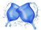 Happylife Menstruationstasse - 20 & 25 ml Fassungsvermögen - 67mm & 74mm Länge - Menstrual Cup - ergonomischer Griff - medizinisches Silikon weiches Material - menstrual disc - Blau